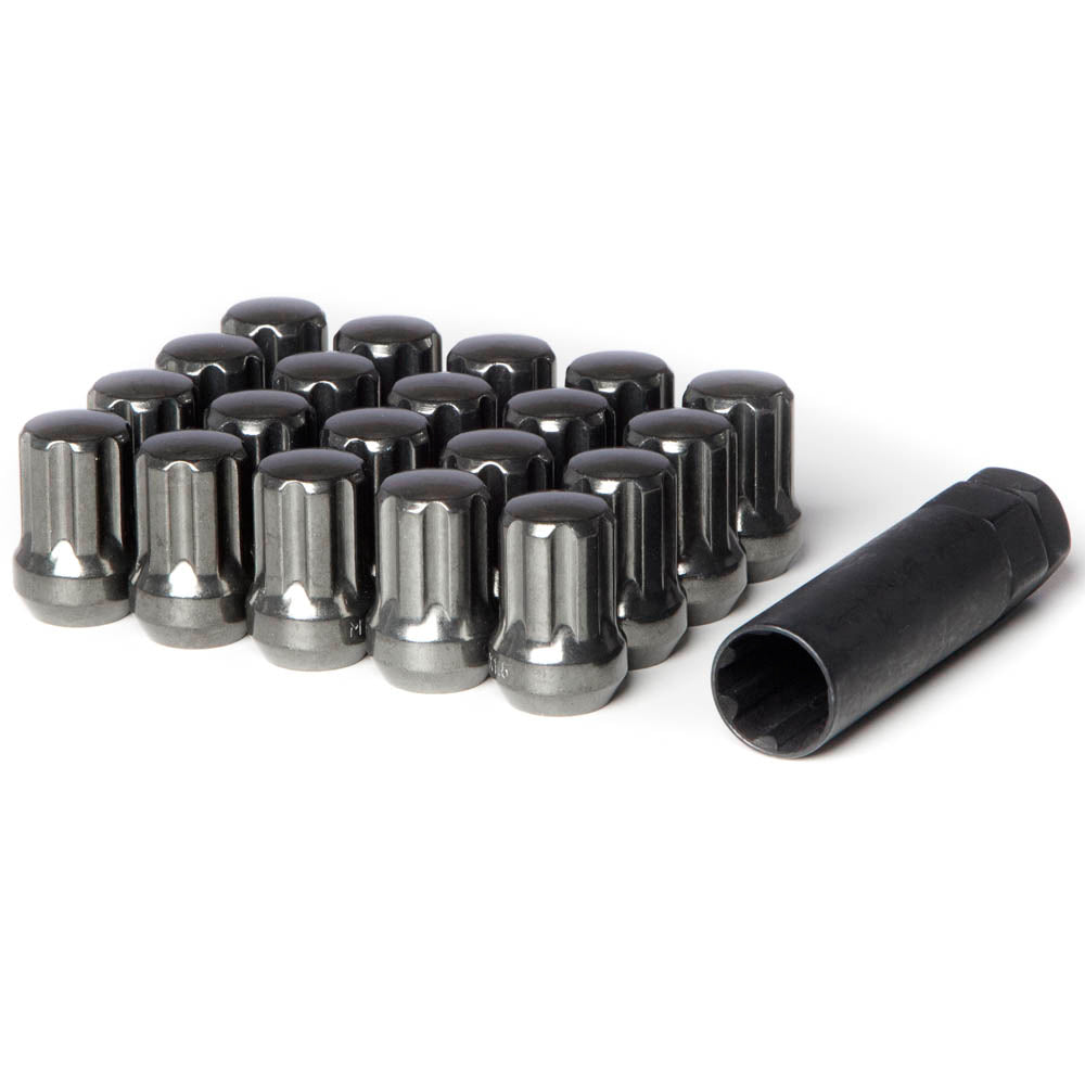 M14x1.5 Forged Steel 7pt Spline Drive Lug Nuts