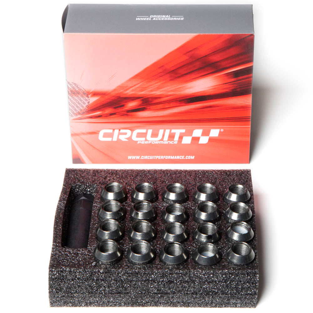 M14x1.5 Forged Steel 7pt Spline Drive Lug Nuts