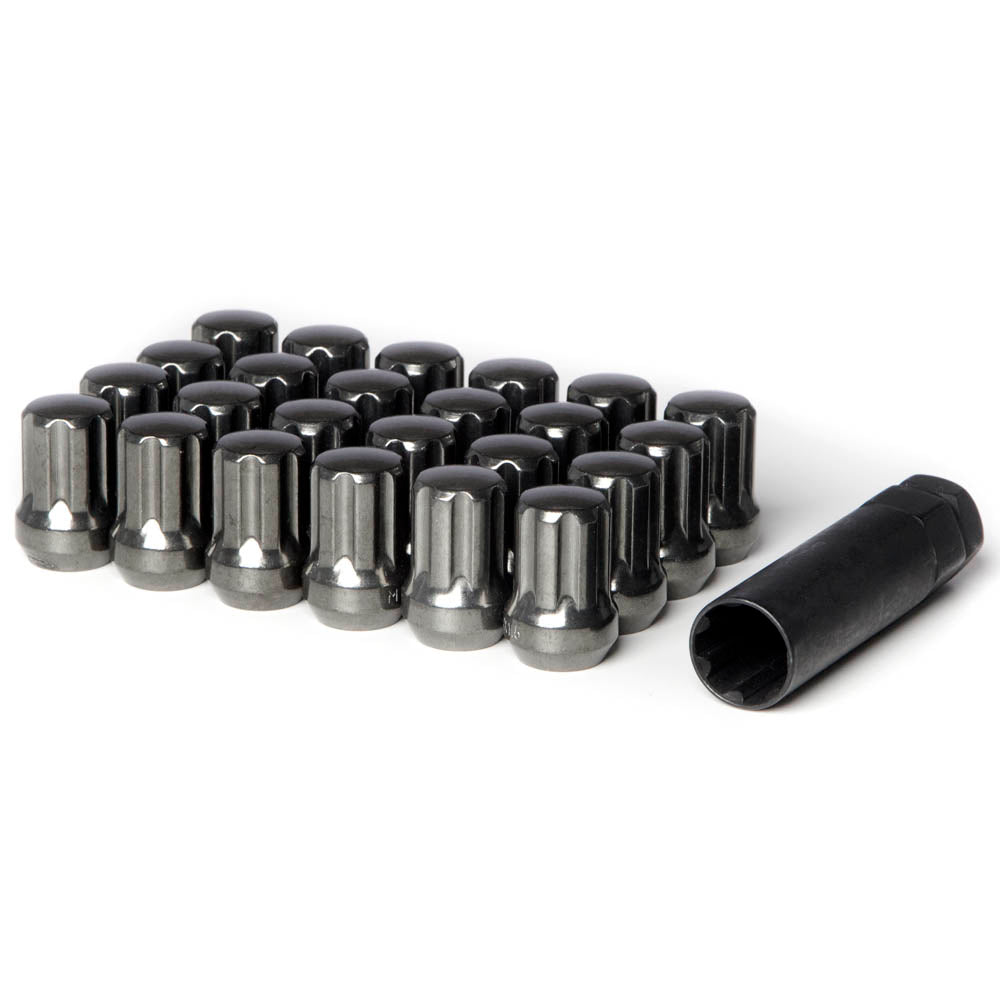 M14x1.5 Forged Steel 7pt Spline Drive Lug Nuts