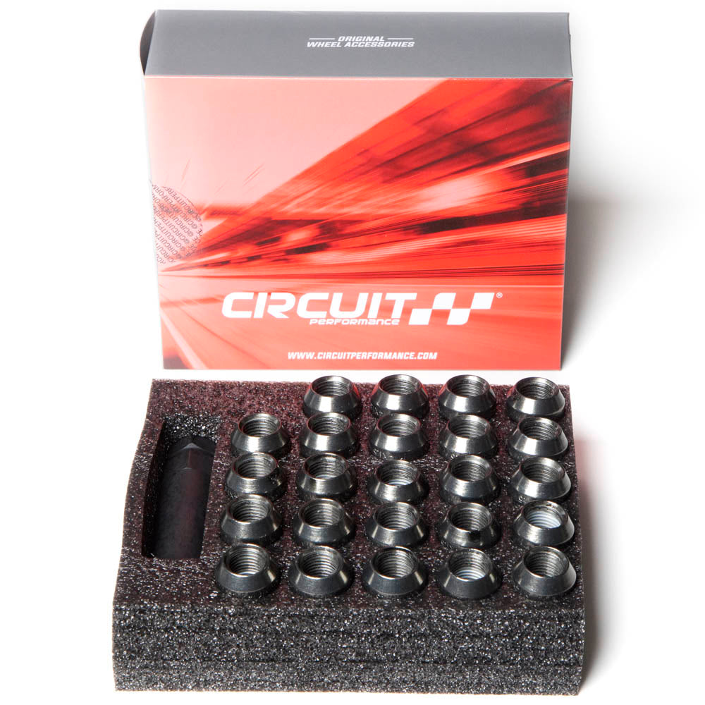 M14x1.5 Forged Steel 7pt Spline Drive Lug Nuts