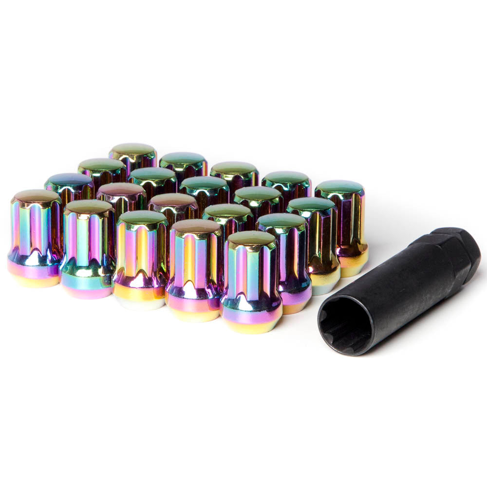 M14x1.5 Forged Steel 7pt Spline Drive Lug Nuts