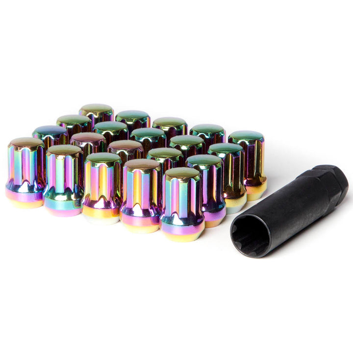 M14x1.5 Forged Steel 7pt Spline Drive Lug Nuts