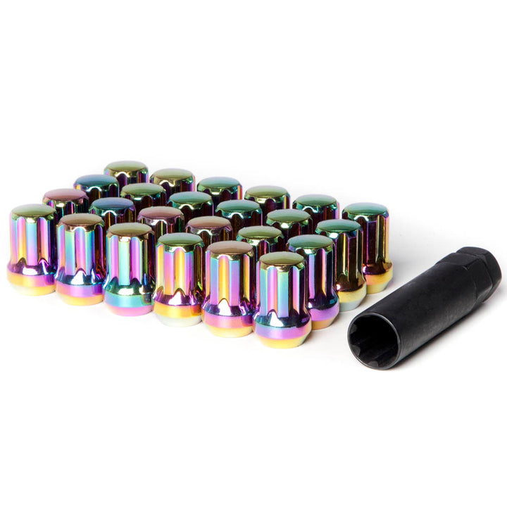 M14x1.5 Forged Steel 7pt Spline Drive Lug Nuts