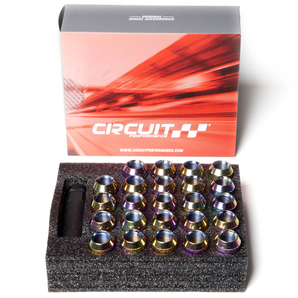M14x1.5 Forged Steel 7pt Spline Drive Lug Nuts