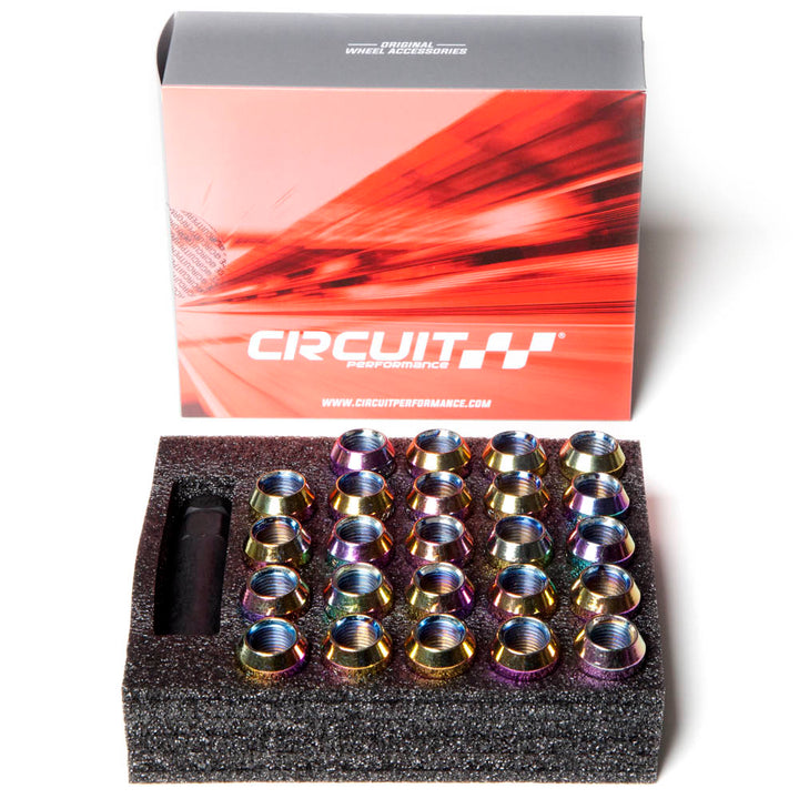 M14x1.5 Forged Steel 7pt Spline Drive Lug Nuts