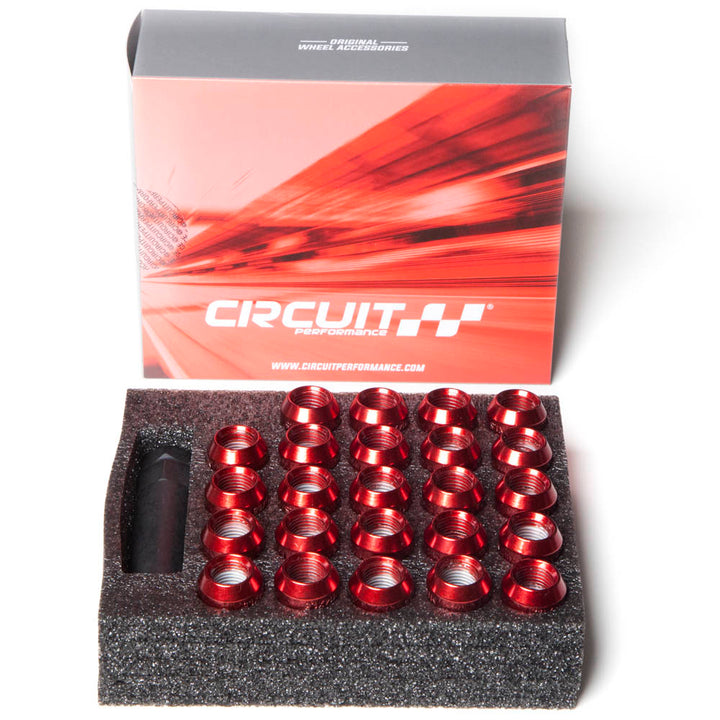 M14x1.5 Forged Steel 7pt Spline Drive Lug Nuts