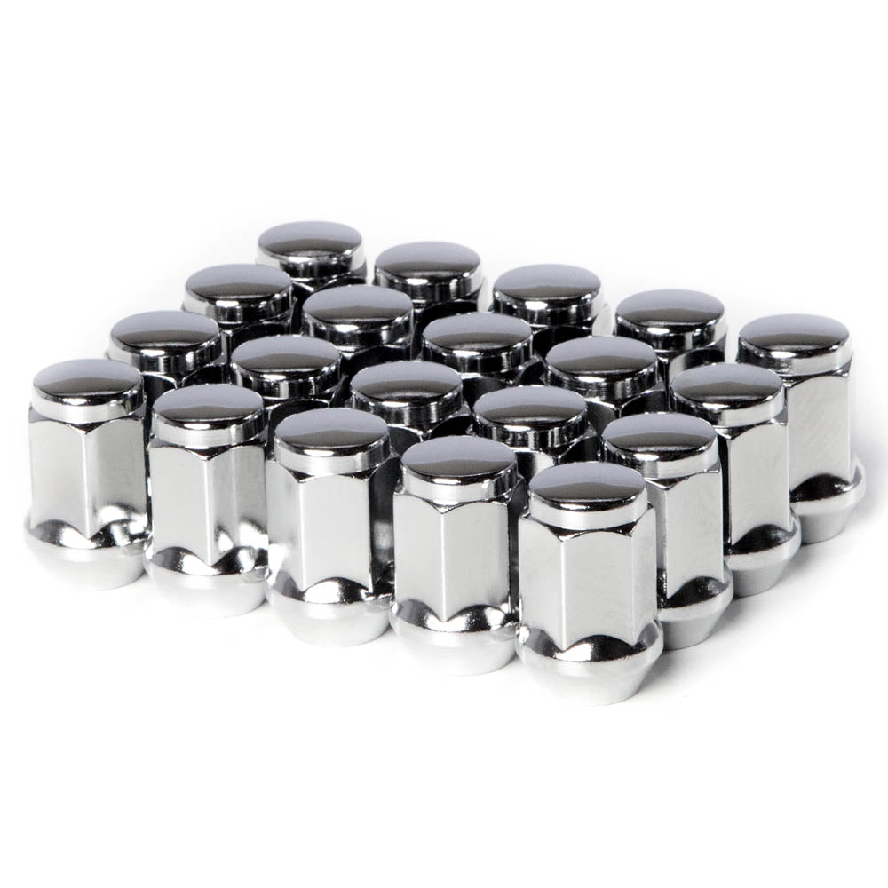7/16"-20 Forged Steel Bulge Acorn Hex Lug Nuts