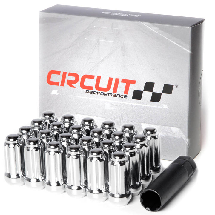 M14x1.5 Forged Steel 6 Spline Long Lug Nuts