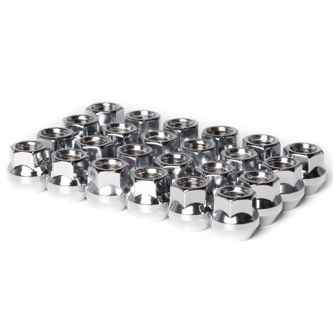 M12x1.5 Forged Steel Open Bulge Acorn Hex Lug Nuts