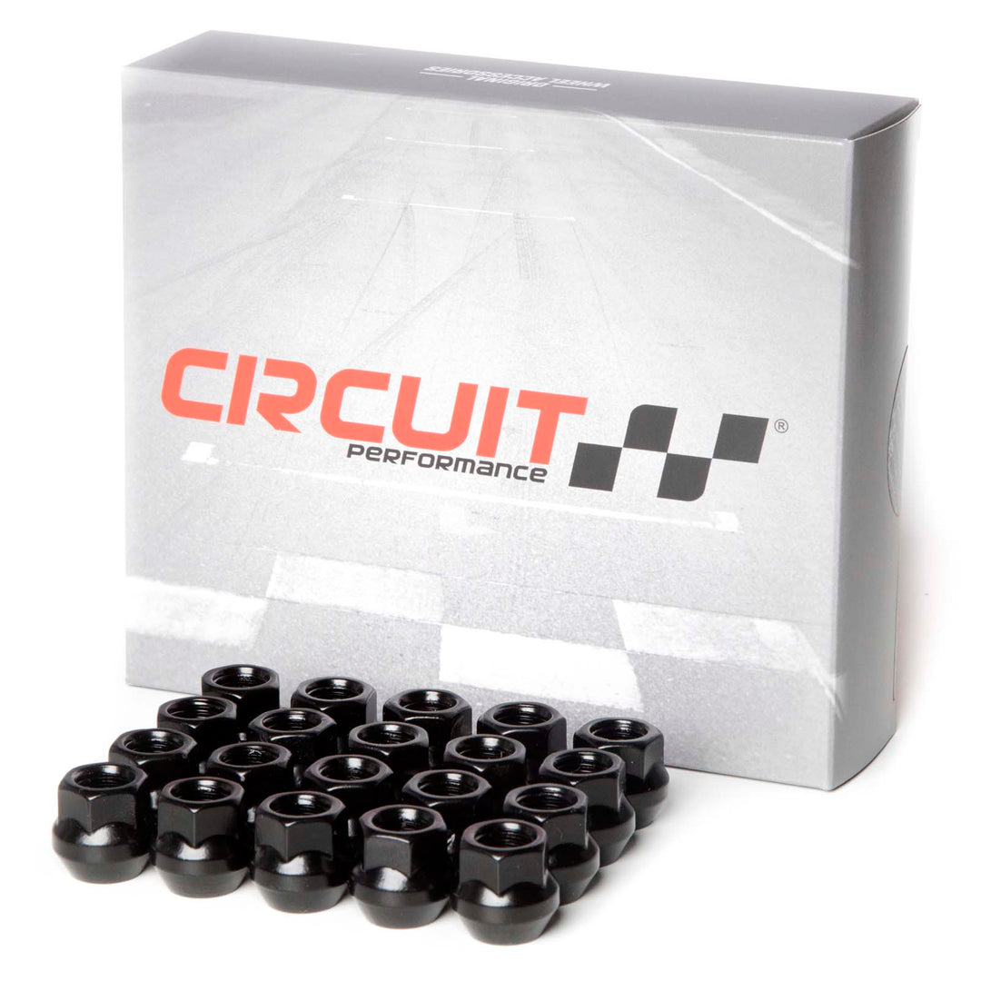 M12x1.5 Forged Steel Open Bulge Acorn Hex Lug Nuts