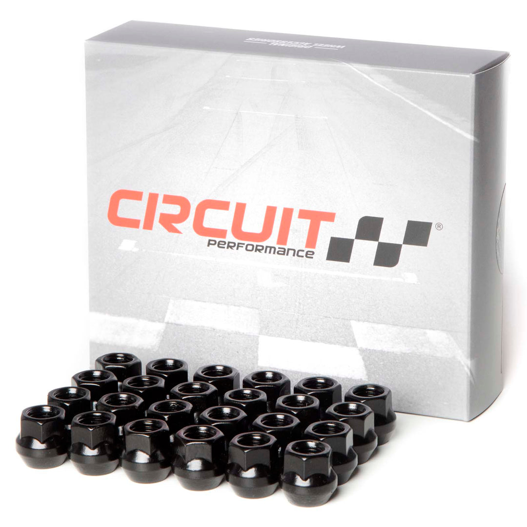 M12x1.5 Forged Steel Open Bulge Acorn Hex Lug Nuts