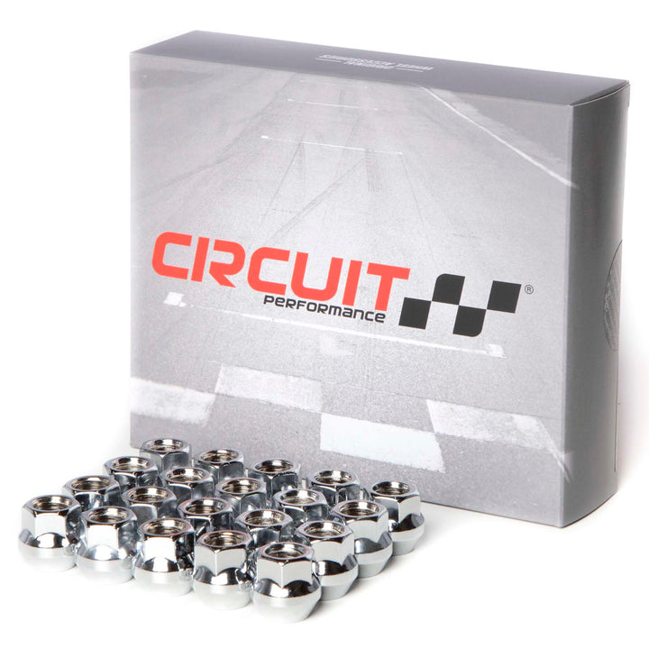 M12x1.5 Forged Steel Open Bulge Acorn Hex Lug Nuts
