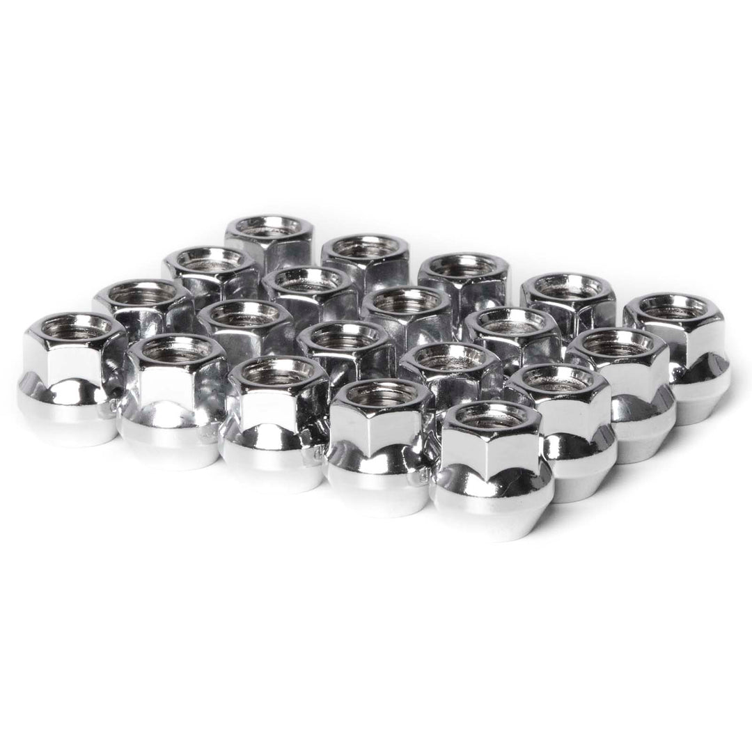 M12x1.5 Forged Steel Open Bulge Acorn Hex Lug Nuts