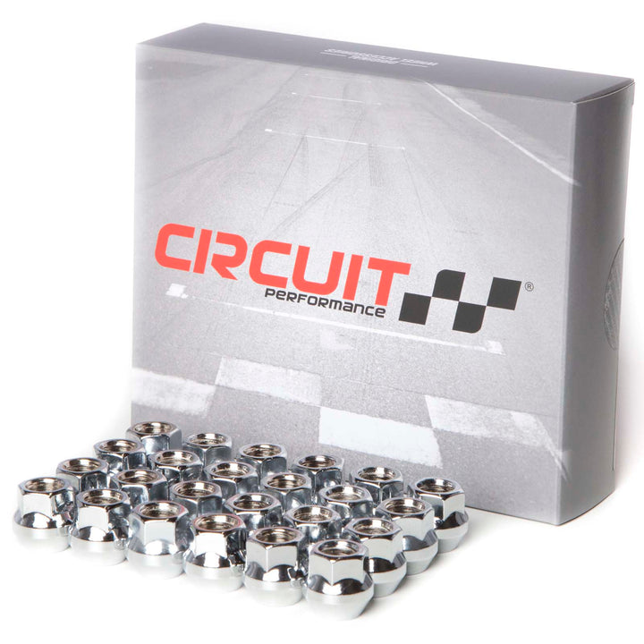 M12x1.5 Forged Steel Open Bulge Acorn Hex Lug Nuts