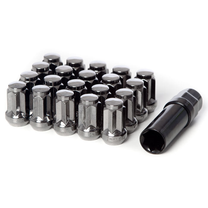 M12x1.25 Forged Steel 7pt Star Spline Drive Lug Nuts