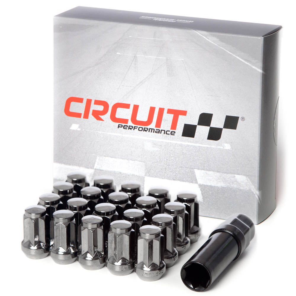 M12x1.25 Forged Steel 7pt Star Spline Drive Lug Nuts