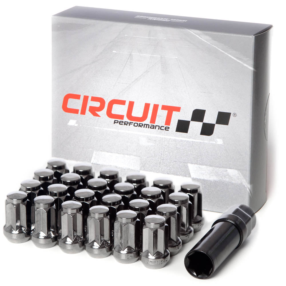 M12x1.25 Forged Steel 7pt Star Spline Drive Lug Nuts