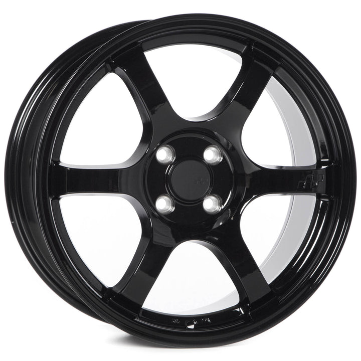 17x8 4x100 et35 Circuit CSF1 Wheel - Gloss Black