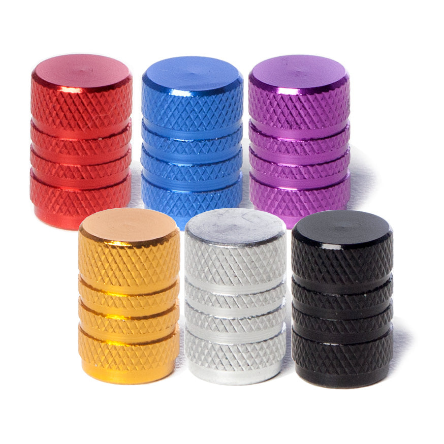 Circuit VC1 Series Aluminum Valve Stem Caps (Set of 4)