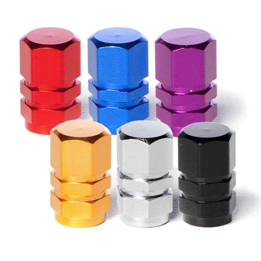 Circuit VC2 Series Aluminum Valve Stem Caps (Set of 4)