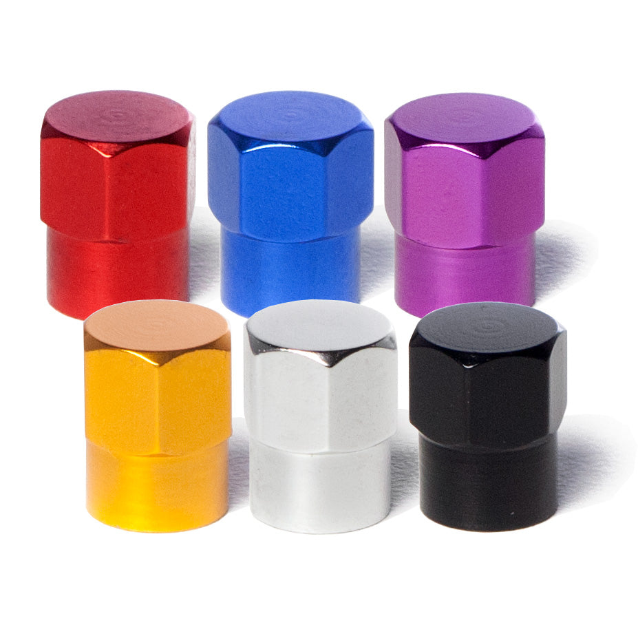 Circuit VC3 Series Aluminum Valve Stem Caps (Set of 4)