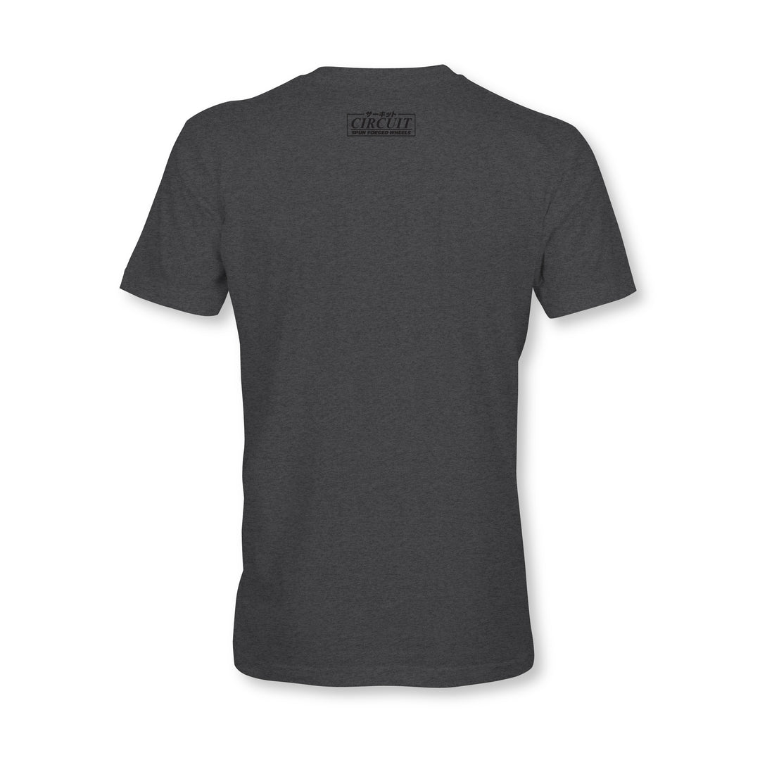Circuit Slap-Sticker Tee (Black/Heather Grey)