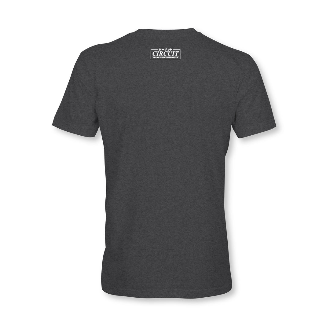 Circuit Slap-Sticker Tee (White/Heather Grey)