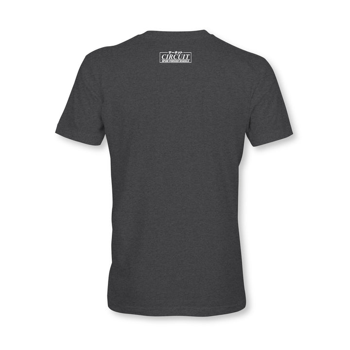 Circuit Slap-Sticker Tee (White/Heather Grey)