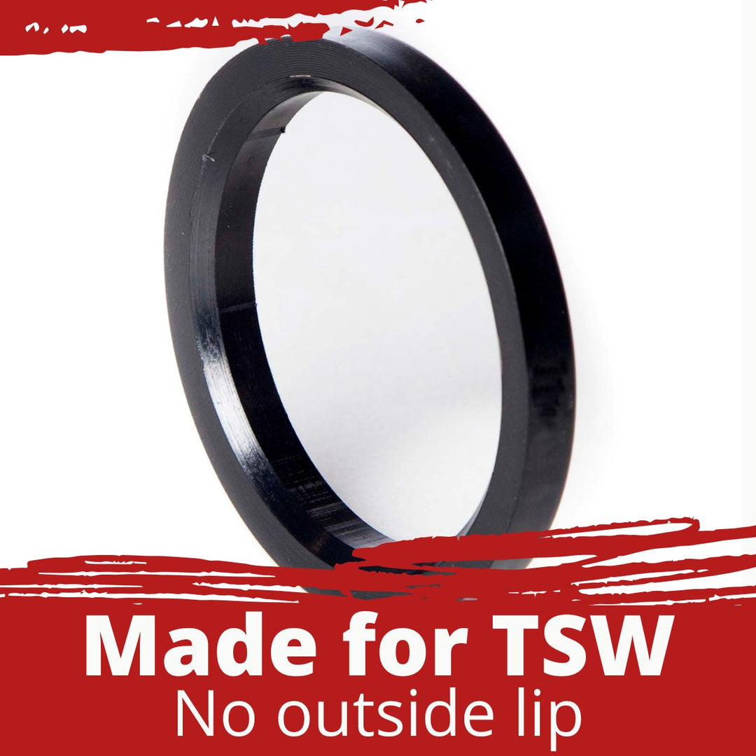Hub Centric Spigot Rings - Nylon For TSW Wheels (Set of 4)
