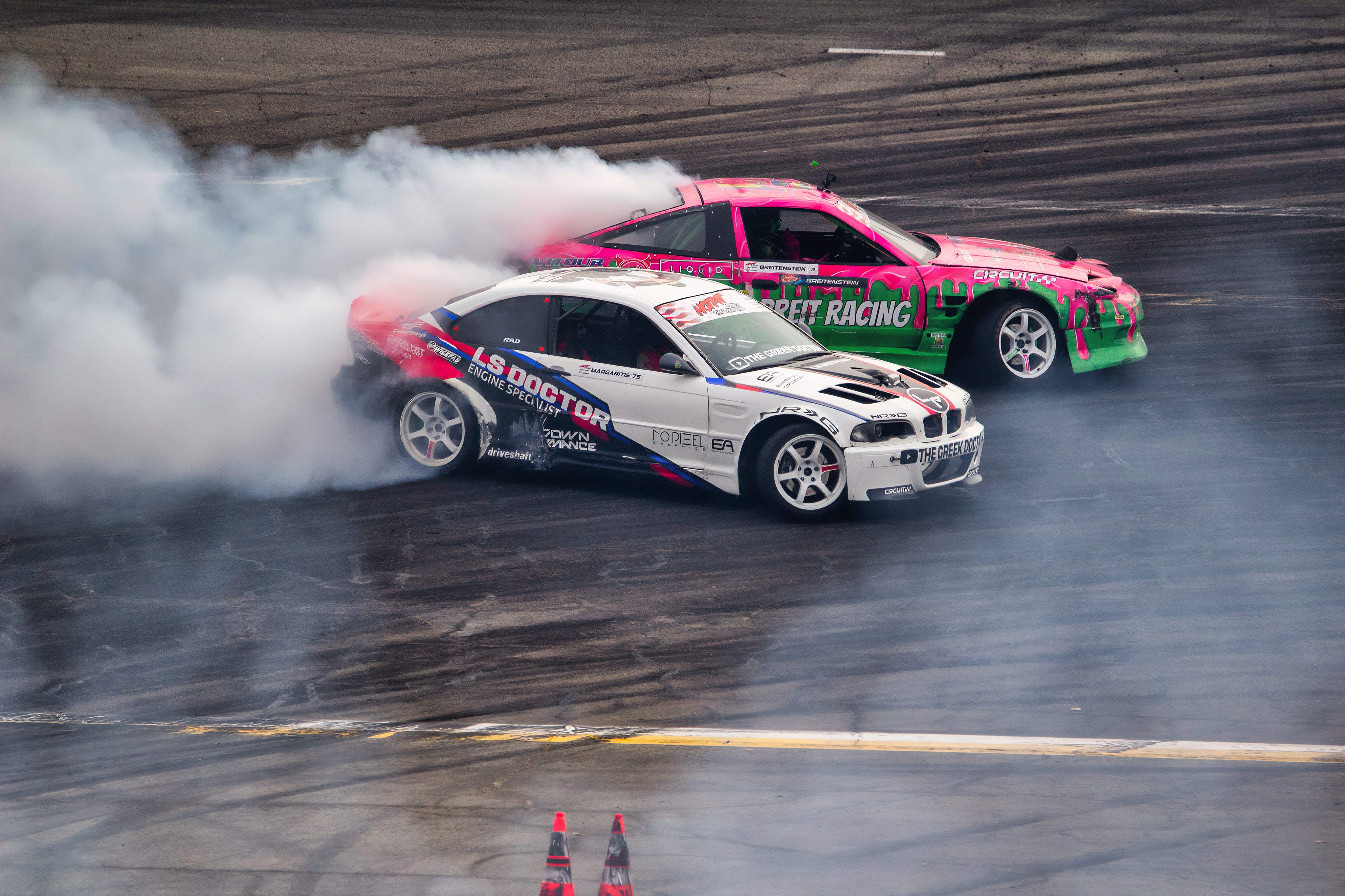 Cody Breitenstein Margaritis Katsanitis Drifting with Circuit CSF1 Wheels