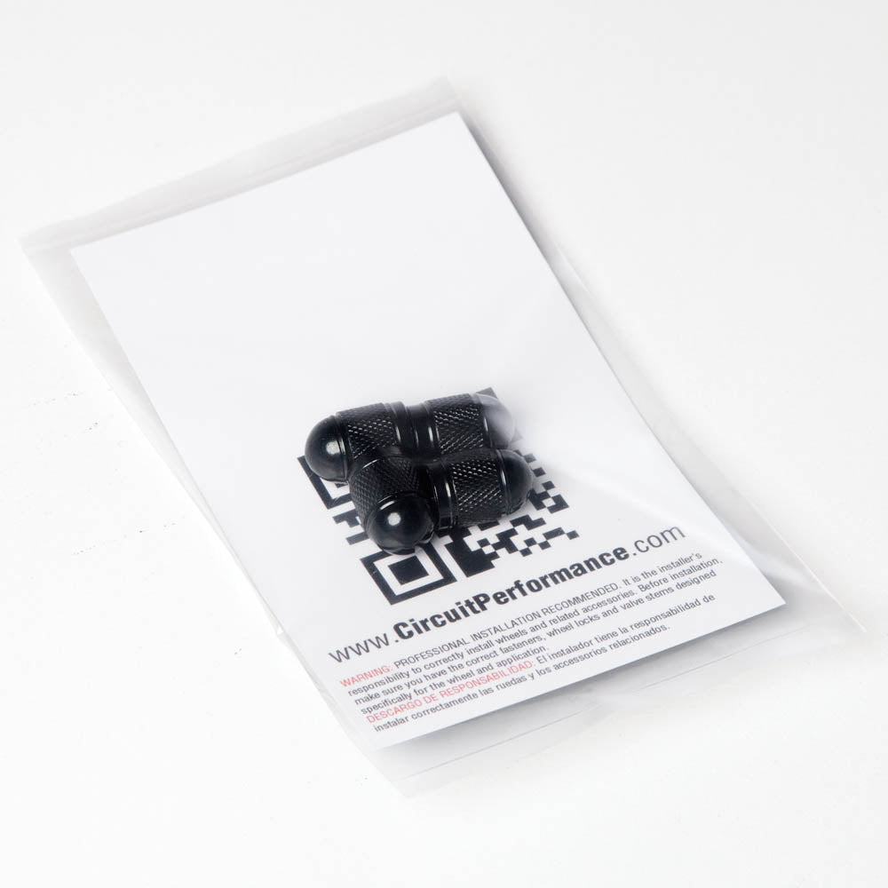 Circuit VC4 Series Aluminum Valve Stem Caps (Set of 4)