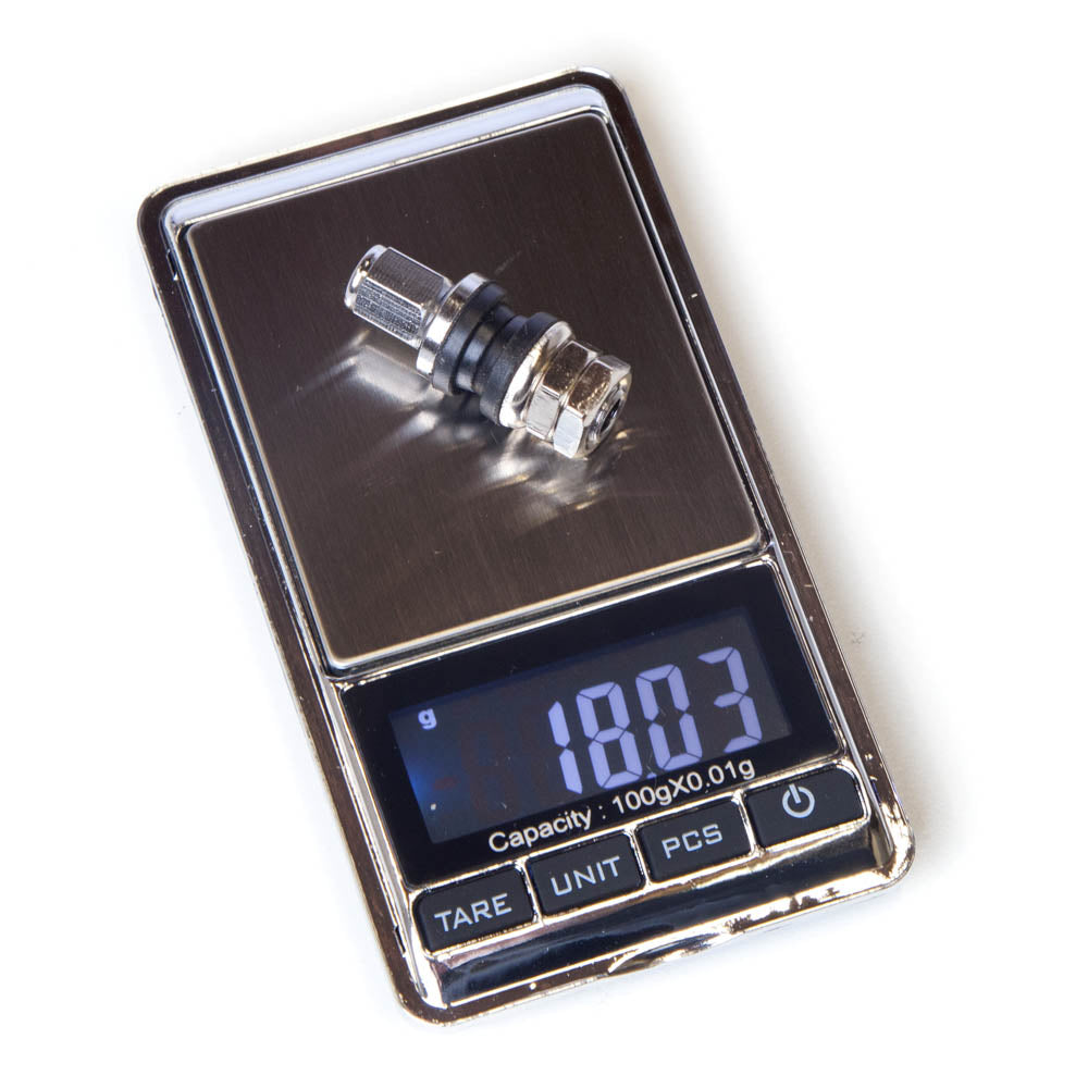 Shorty VS33 33mm Bolt-In Valve Stems (Set of 4)