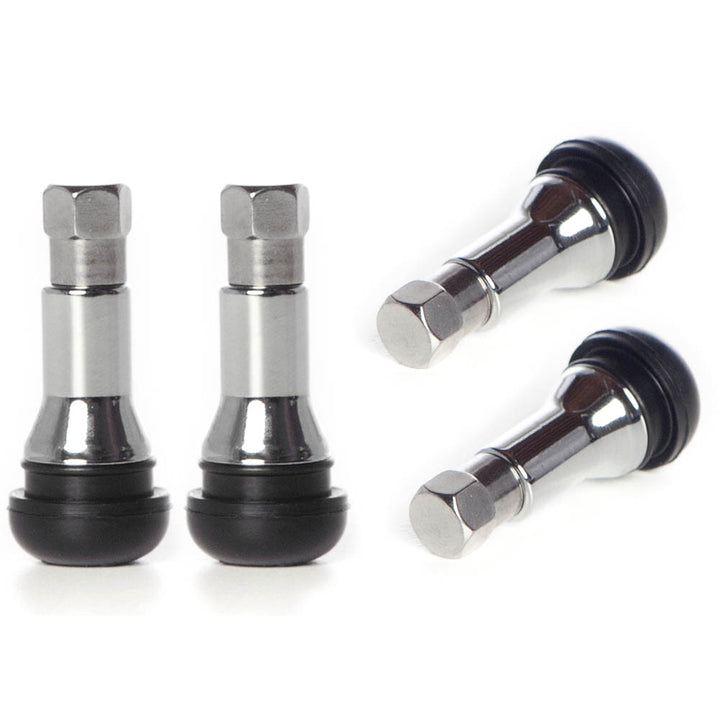 Shorty TR413 30mm Rubber Valve Stems (Set of 4)