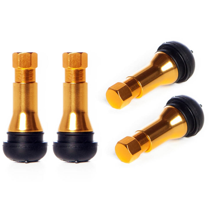 Shorty TR413 30mm Rubber Valve Stems (Set of 4)