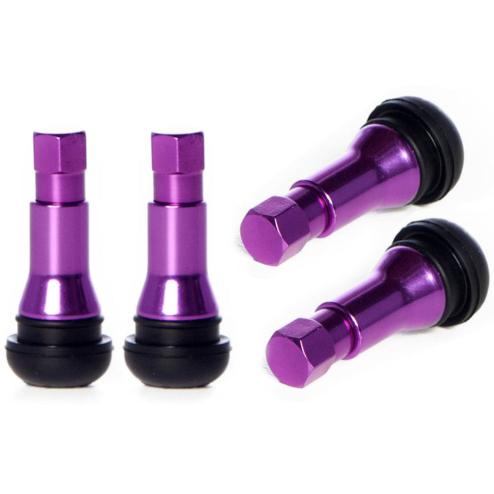Shorty TR413 30mm Rubber Valve Stems (Set of 4)
