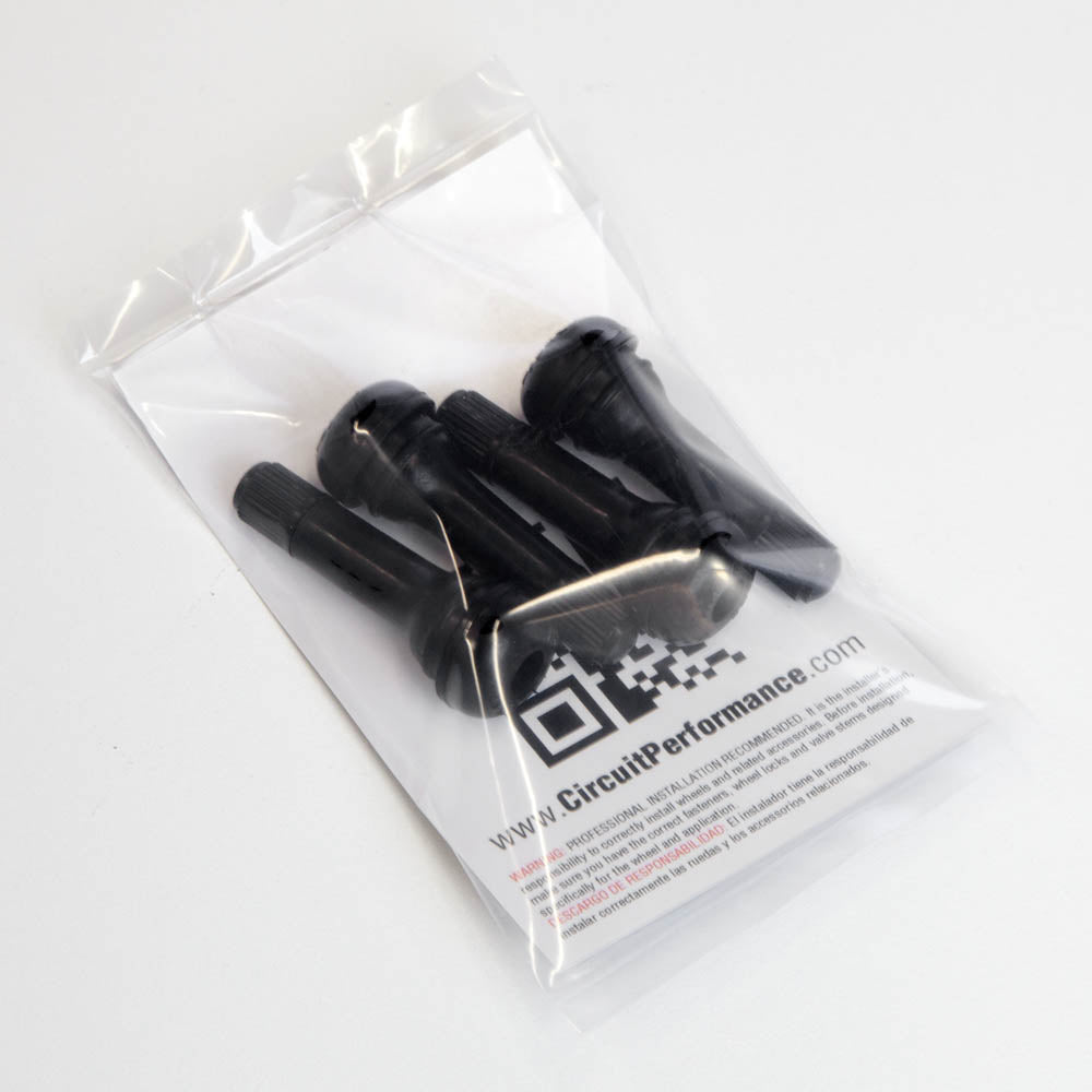 TR414 38mm Rubber Valve Stems (Set of 4)