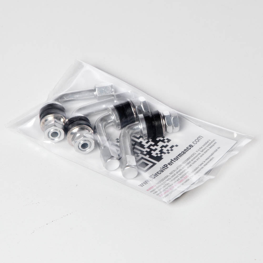 VS90 90-Degree Bend Angled Bolt-In Valve Stems (Set of 4)