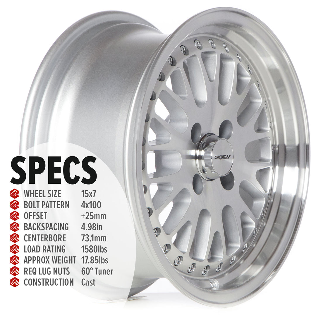 Circuit CP21 Silver/Machined