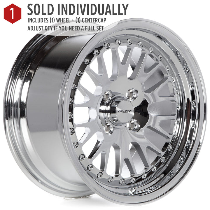 Circuit CP21 Triple Chrome Plated