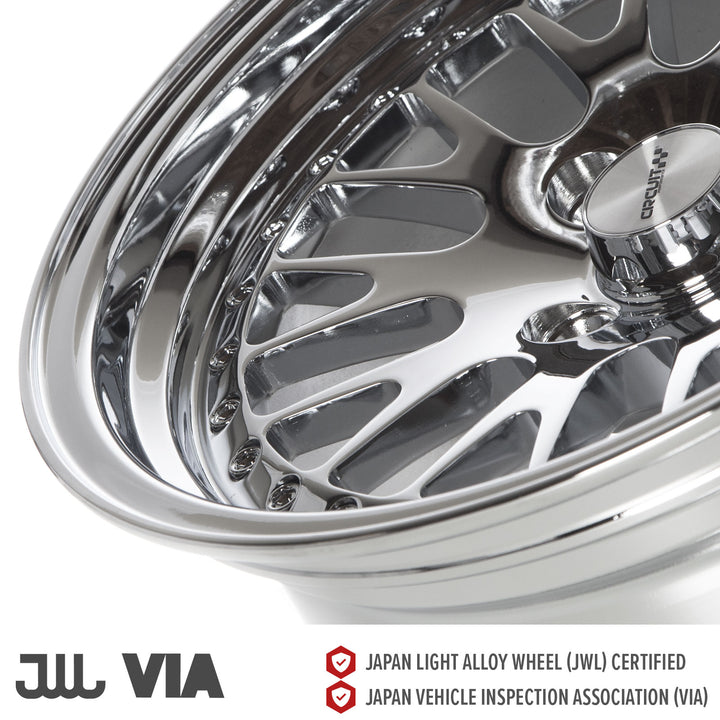 Circuit CP21 Triple Chrome Plated