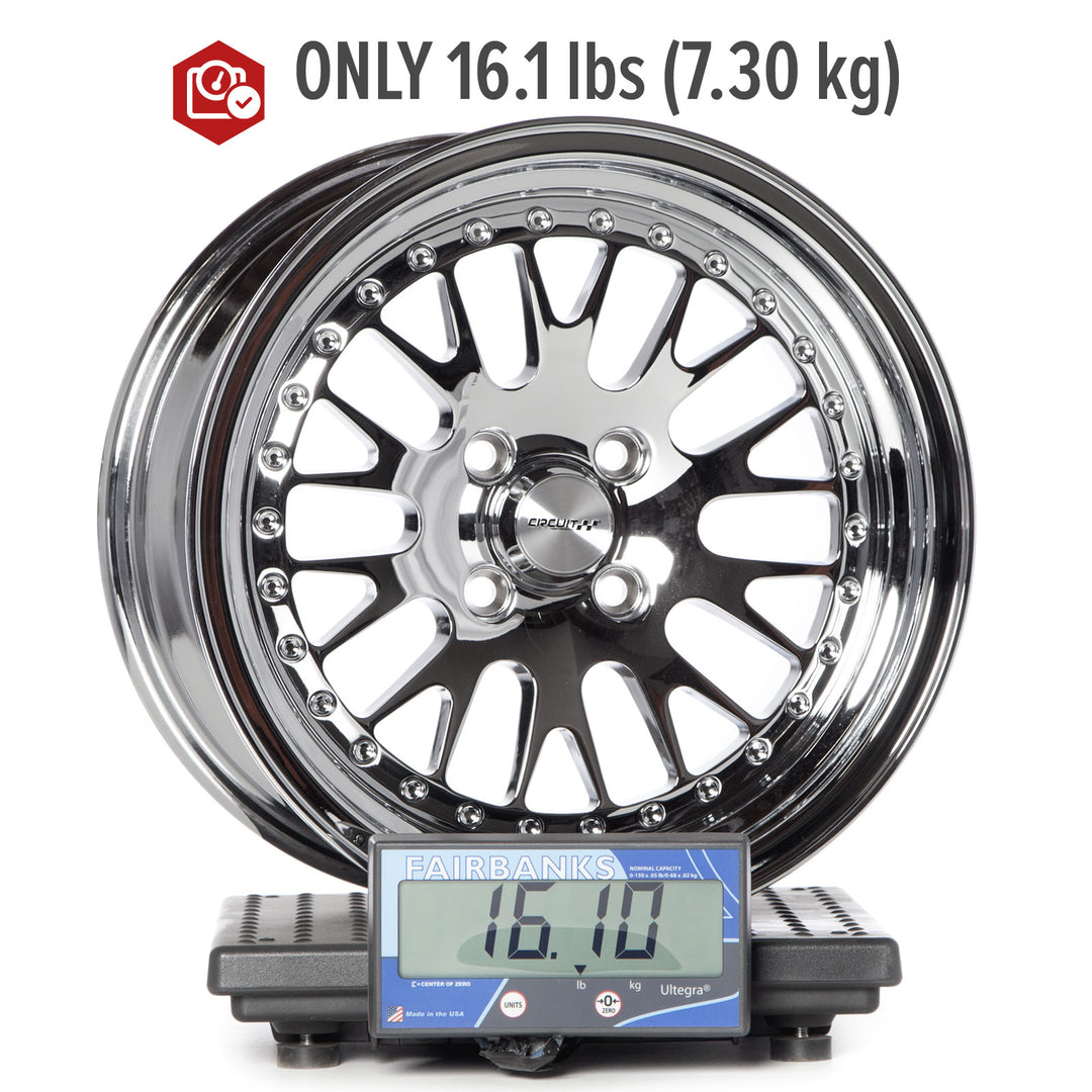 Circuit CP21 Triple Chrome Plated