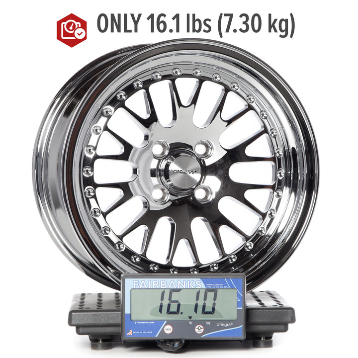 Circuit CP21 Triple Chrome Plated