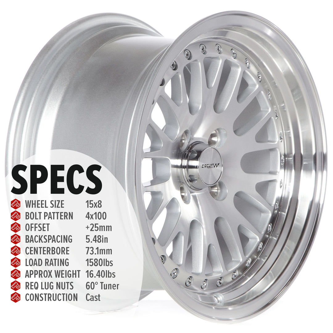 Circuit CP21 Silver/Machined