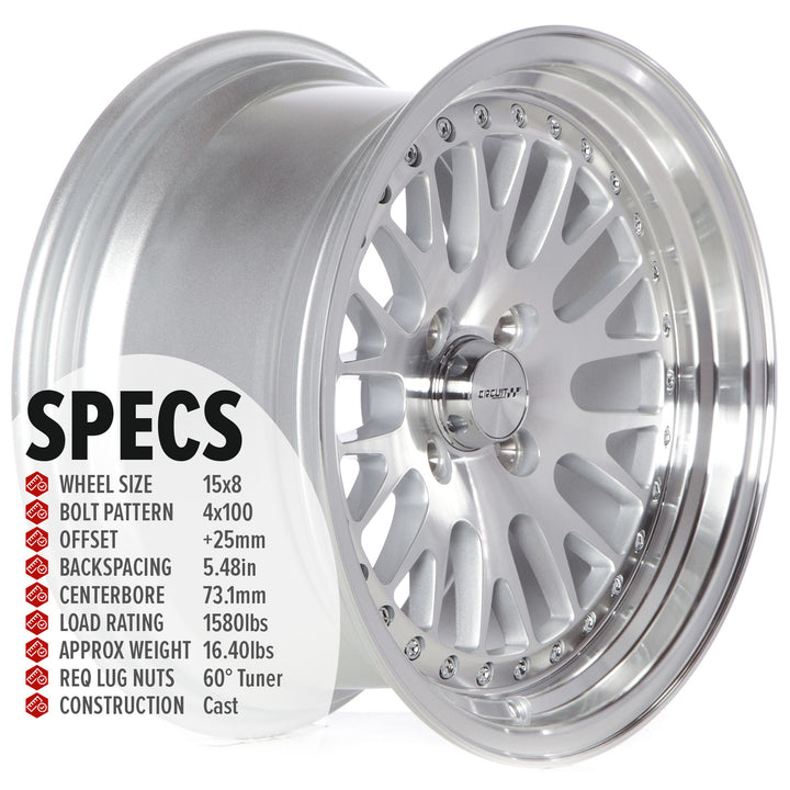 Circuit CP21 Silver/Machined