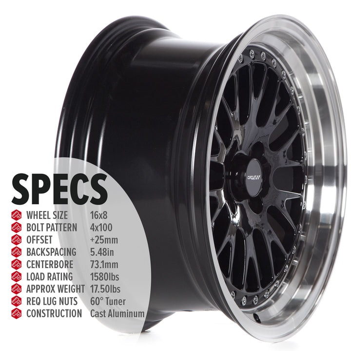 Circuit CP21 Gloss Black ML