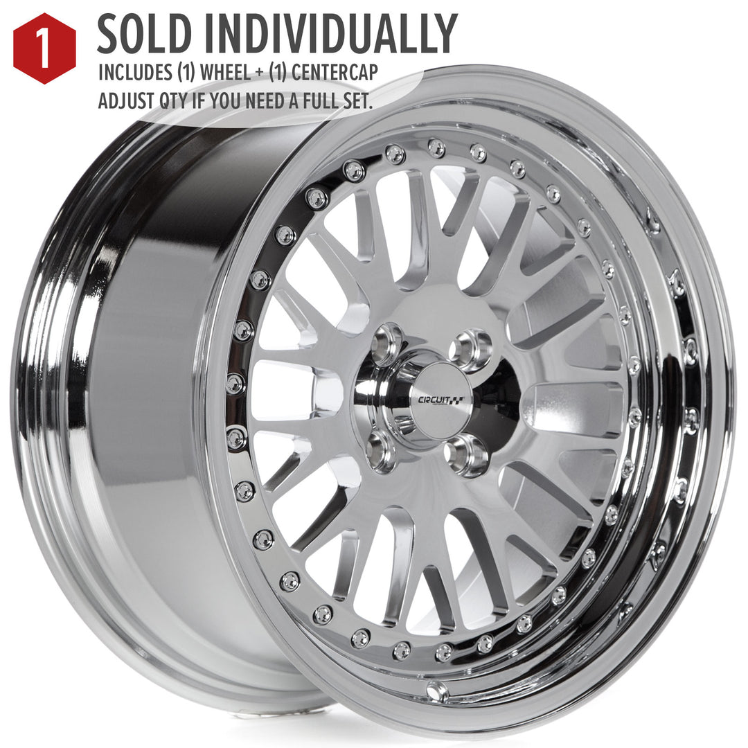 Circuit CP21 Triple Chrome Plated