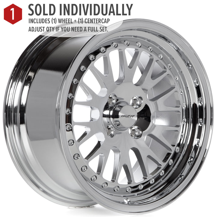 Circuit CP21 Triple Chrome Plated