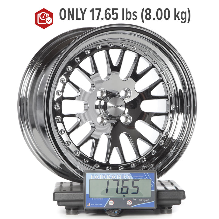 Circuit CP21 Triple Chrome Plated