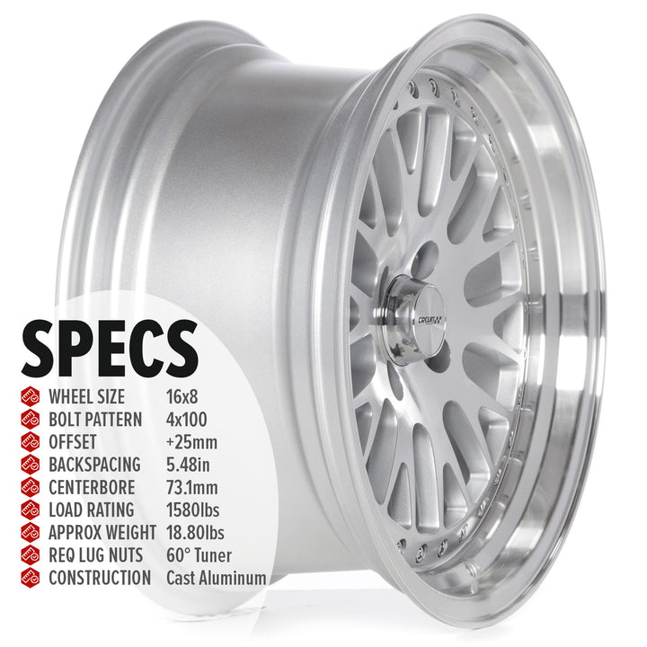 Circuit CP21 Silver/Machined