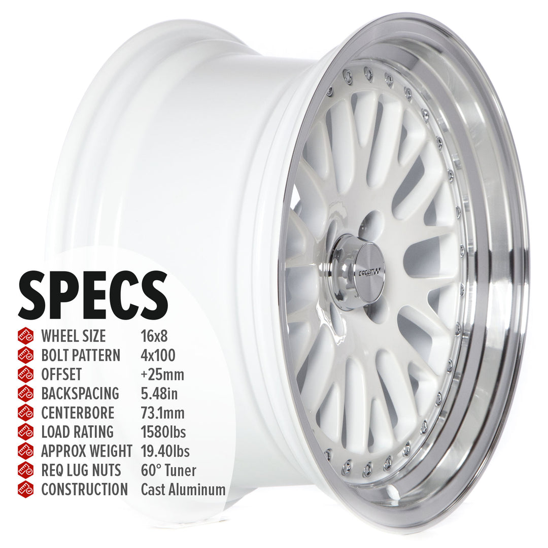 Circuit CP21 Gloss White